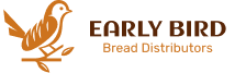 Transparent wide logo of Early Bird Bread Distributors